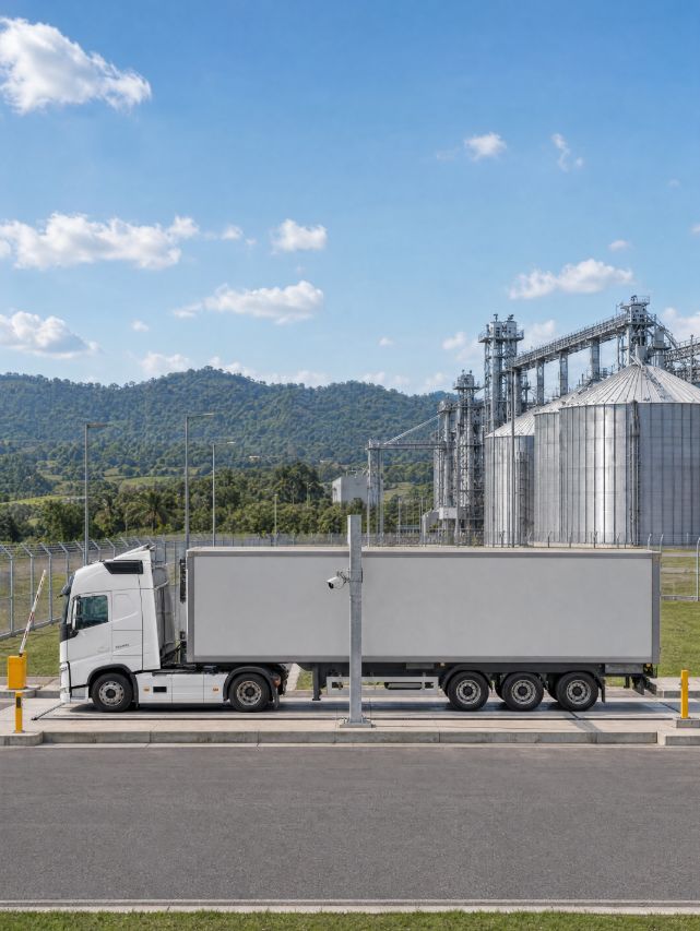 Báscula camionera que opera sola — imagen 2