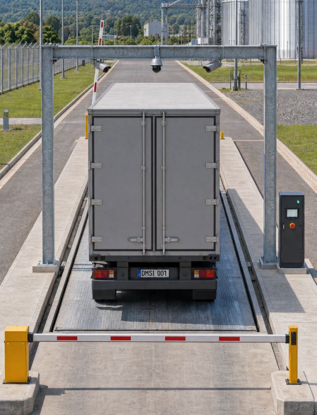 Báscula camionera que opera sola — imagen 3